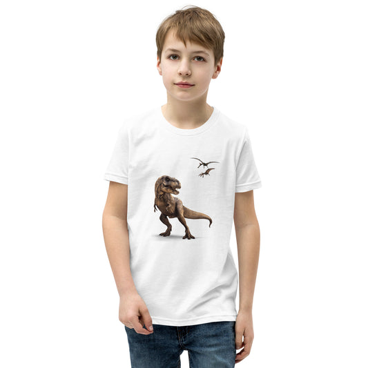 Ferocious Dino Youth Tee by EraofInk