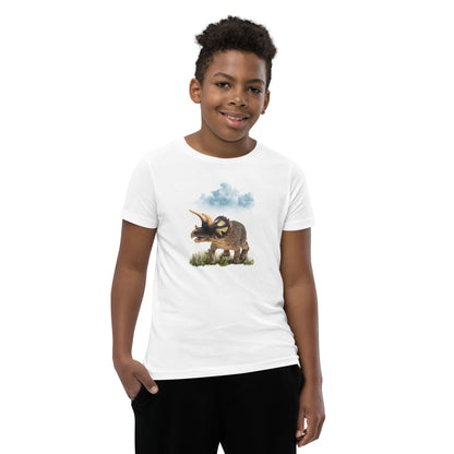 Roaming Dinosaur Youth Tee by EraofInk